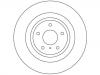 Bremsscheibe Brake Disc:40206-3WU0A-C166